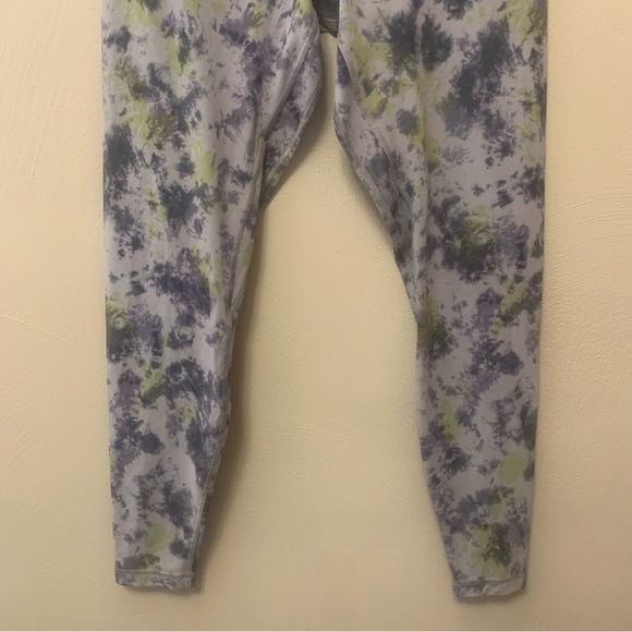 Lululemon Align High-Rise Pant 28" Radial Tie Dye Mauve Grey Size 12 W5DM9S - Picture 5 of 11